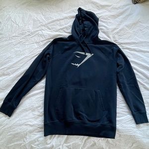 Gymshark Hoodie Size M - Navy Blue